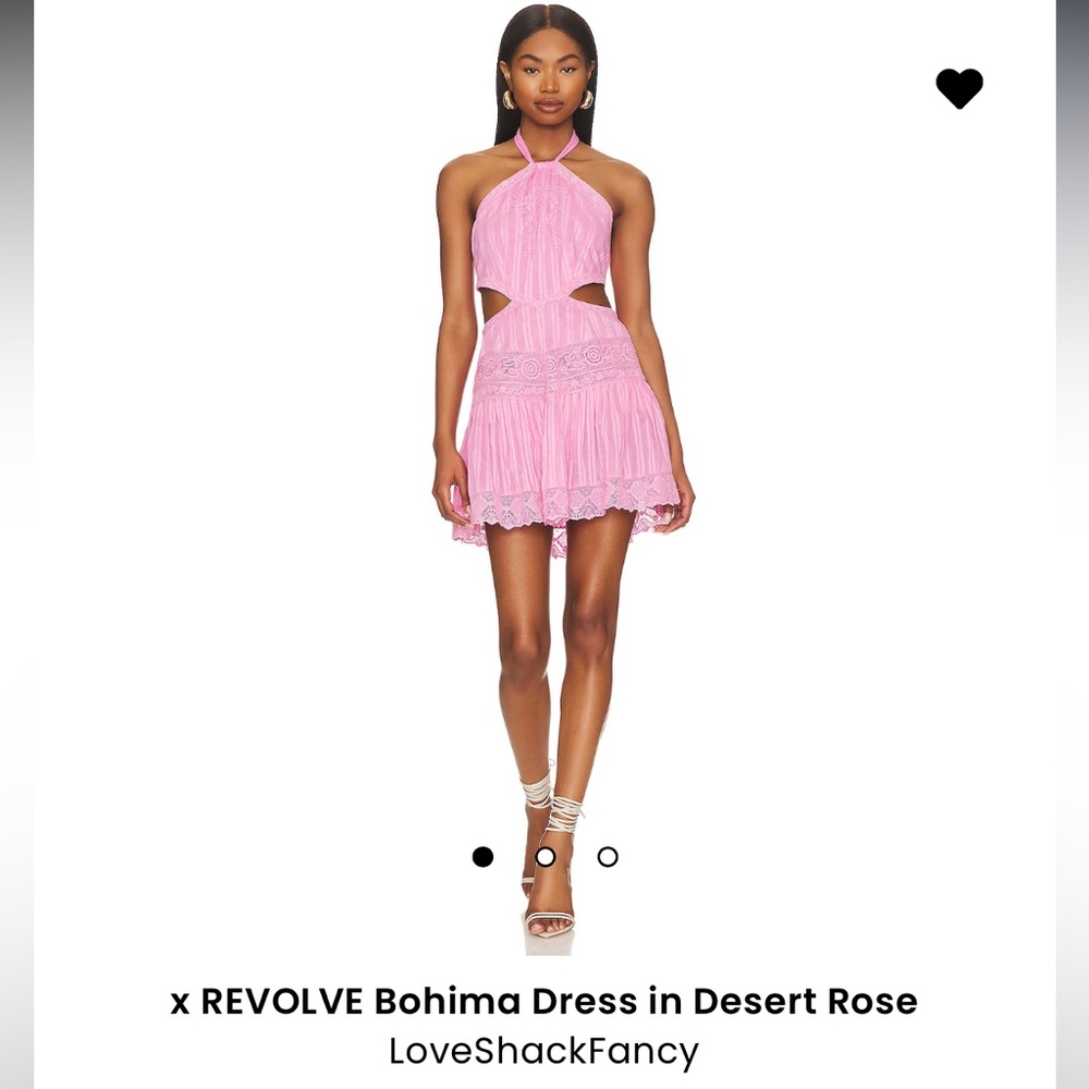 Love shack fancy pink dress